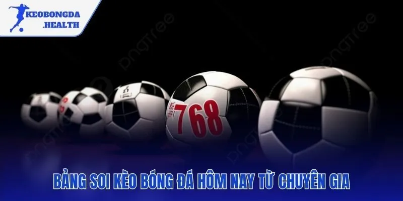 Bảng soi kèo hôm nay từ chuyên gia cho mọi giải đấu