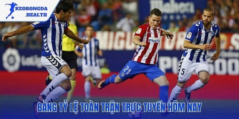 Bảng tỷ lệ kèo bóng đá hôm nay cập nhật theo thời gian thực